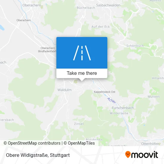 Карта Obere Widigstraße