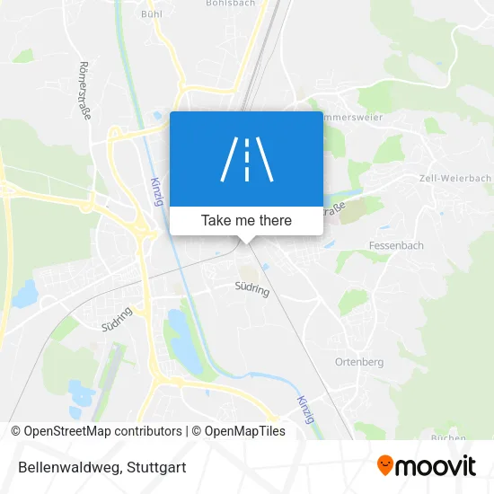 Карта Bellenwaldweg