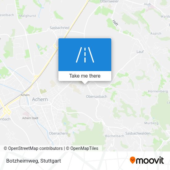 Карта Botzheimweg