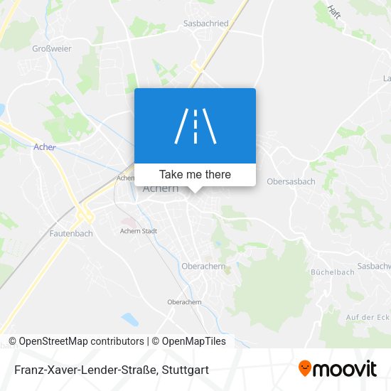 Franz-Xaver-Lender-Straße map