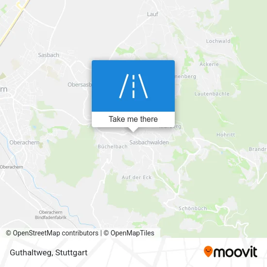 Guthaltweg map