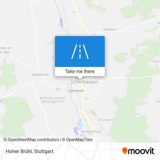 Карта Hoher Brühl