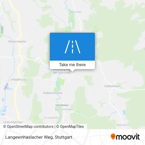 Карта Langewnhaslacher Weg