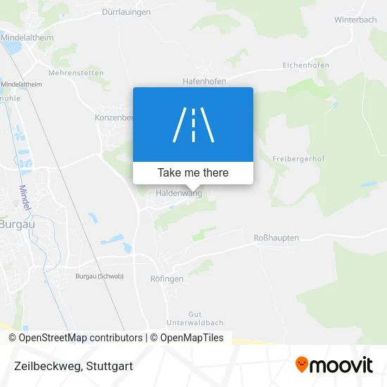 Карта Zeilbeckweg
