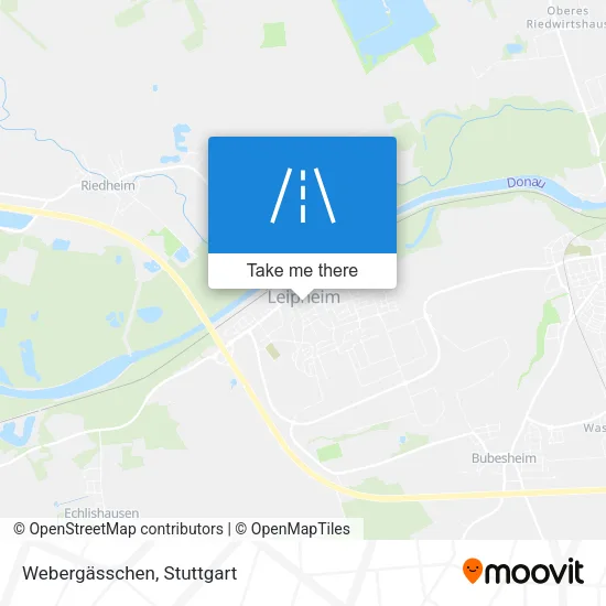 Карта Webergässchen