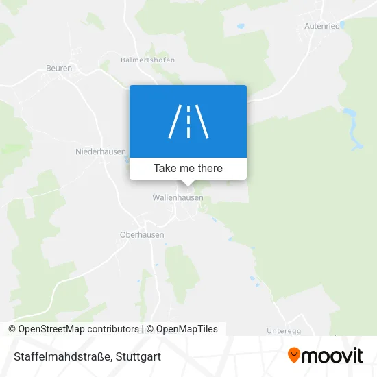 Карта Staffelmahdstraße