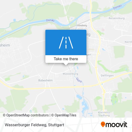 Wasserburger Feldweg map