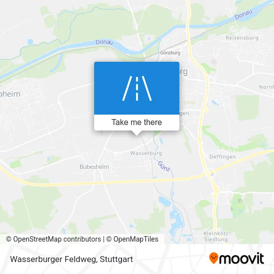 Карта Wasserburger Feldweg