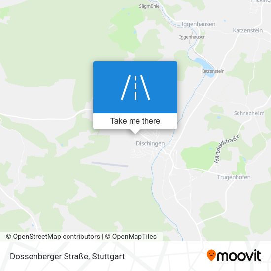 Dossenberger Straße map