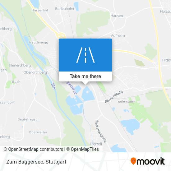 Карта Zum Baggersee