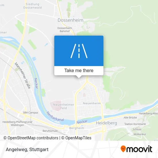 Карта Angelweg