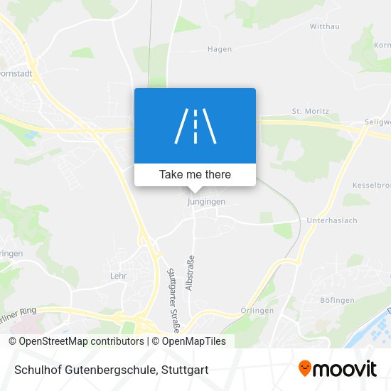 Schulhof Gutenbergschule map