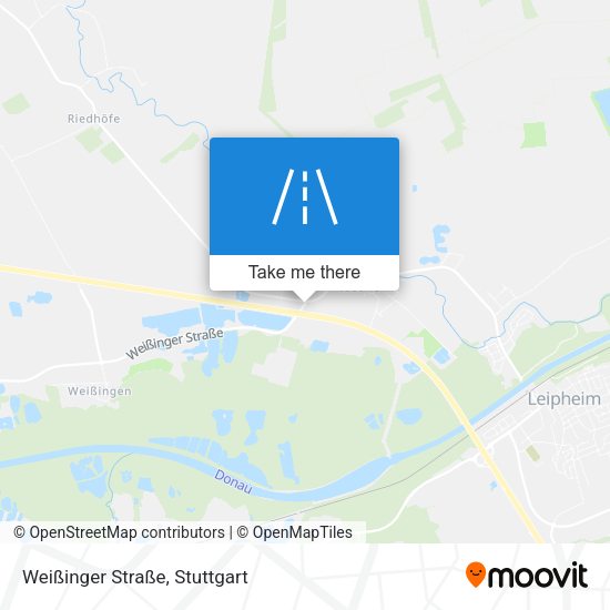 Weißinger Straße map