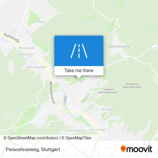 Карта Paracelsusweg