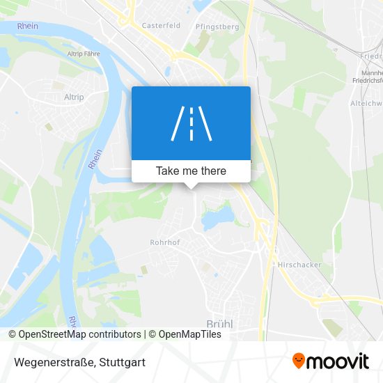 Wegenerstraße map