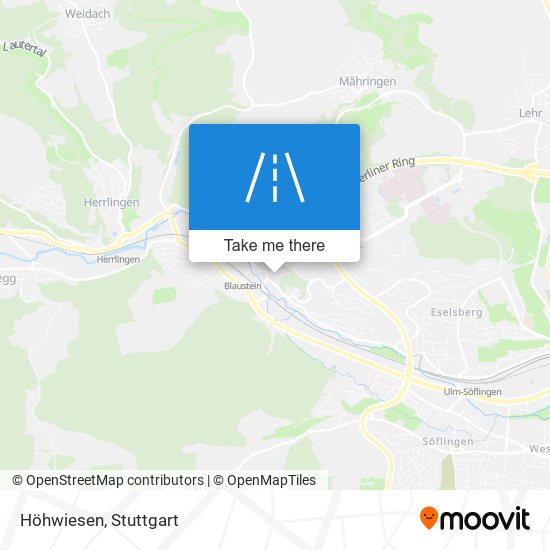 Höhwiesen map