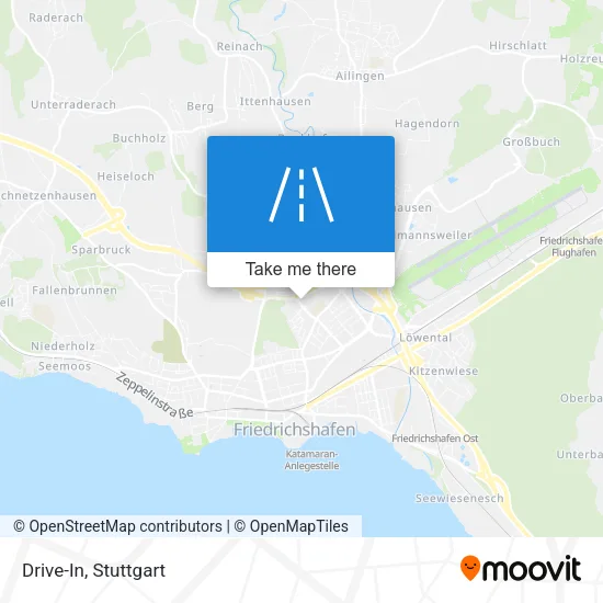 Карта Drive-In