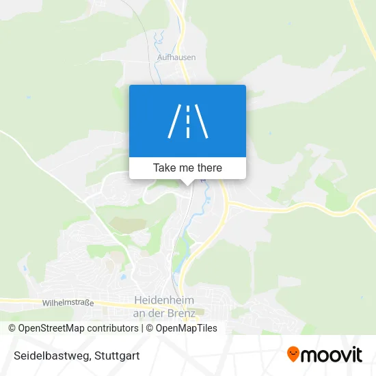Карта Seidelbastweg