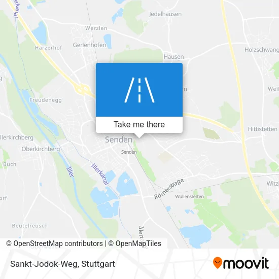 Карта Sankt-Jodok-Weg