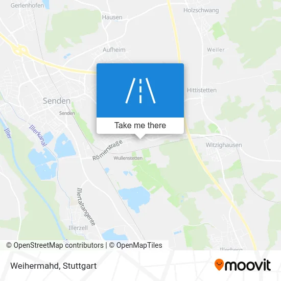 Карта Weihermahd