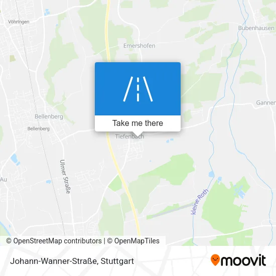 Карта Johann-Wanner-Straße