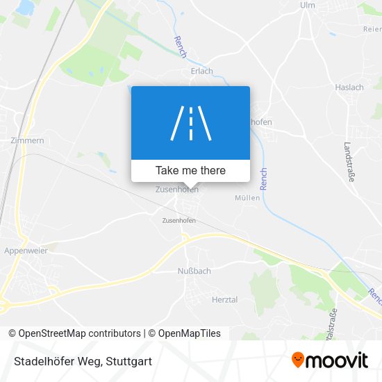 Stadelhöfer Weg map