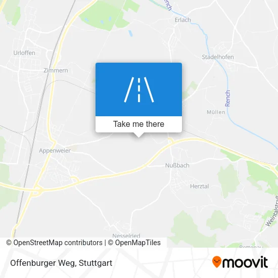 Карта Offenburger Weg