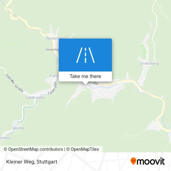 Карта Kleiner Weg
