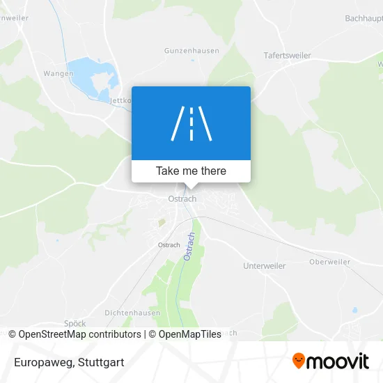 Карта Europaweg