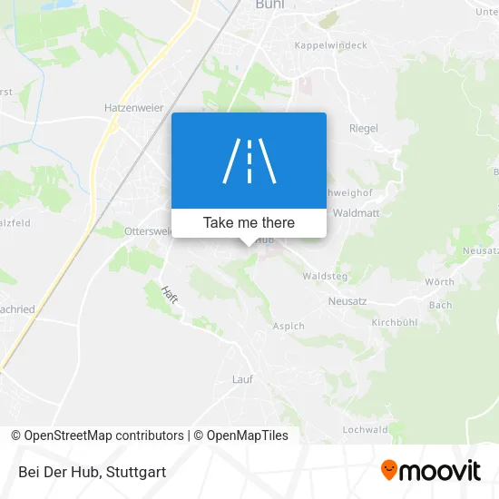 Карта Bei Der Hub