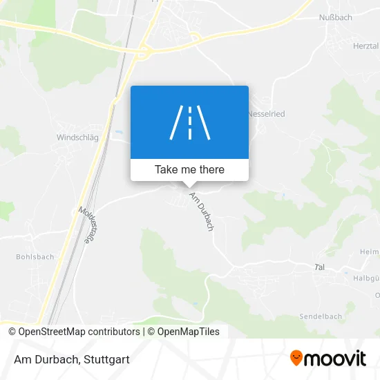 Карта Am Durbach