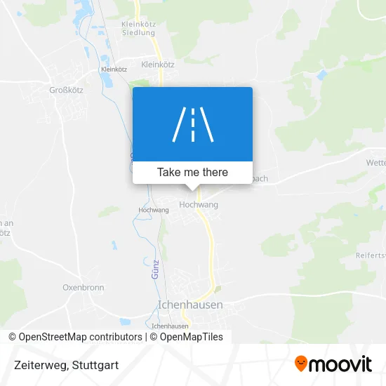 Карта Zeiterweg