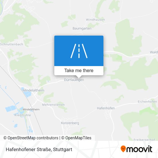 Hafenhofener Straße map