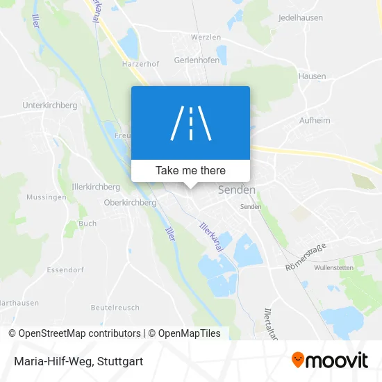 Карта Maria-Hilf-Weg