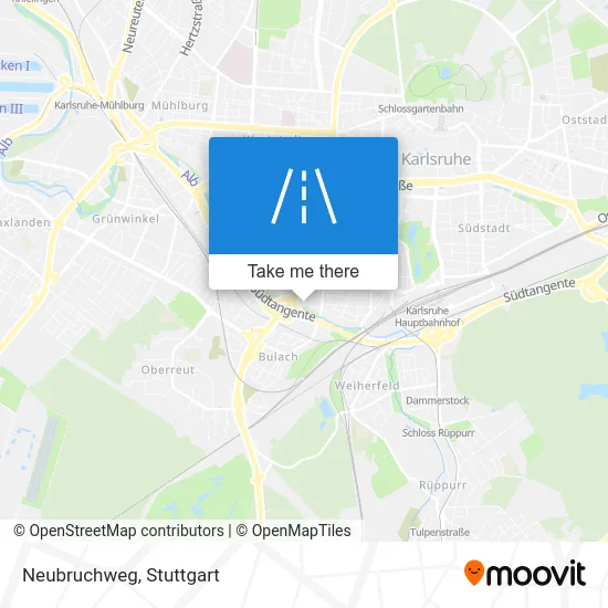 Карта Neubruchweg