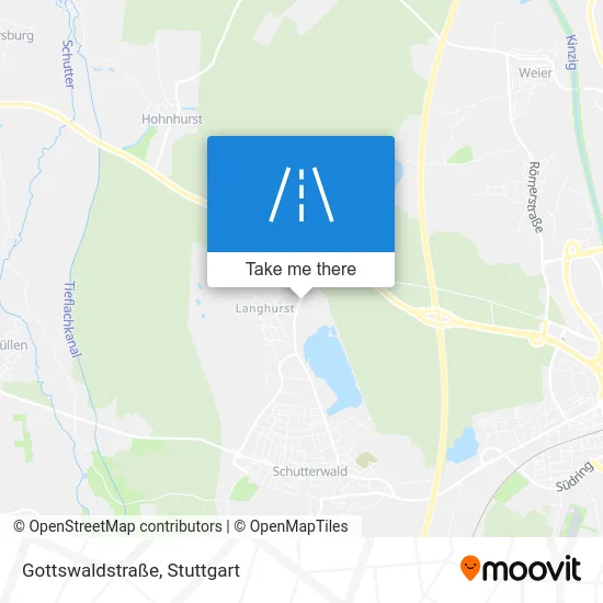Карта Gottswaldstraße