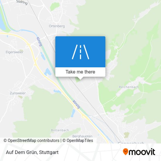 Auf Dem Grün map