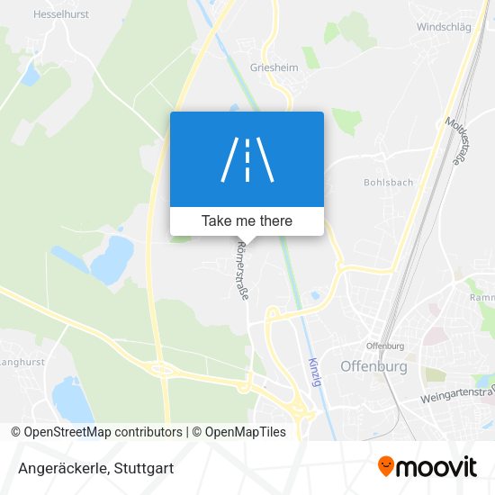 Карта Angeräckerle