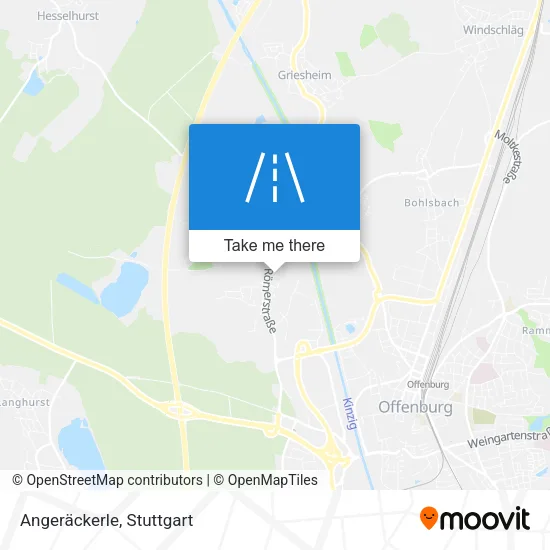 Карта Angeräckerle
