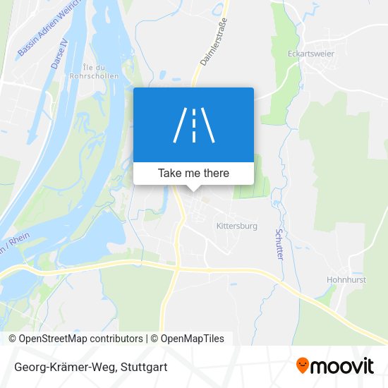 Georg-Krämer-Weg map