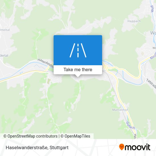 Haselwanderstraße map