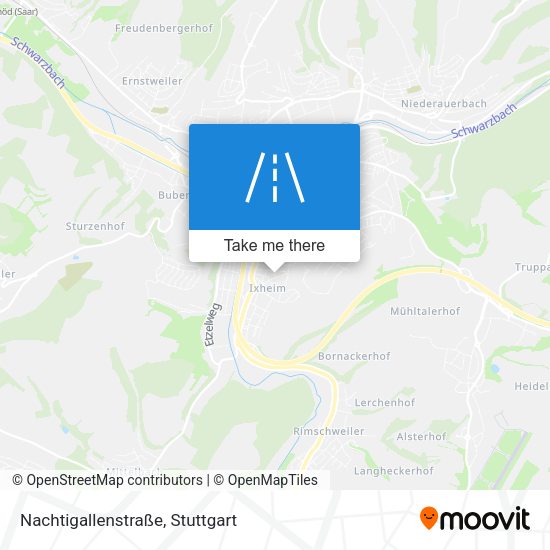 Nachtigallenstraße map