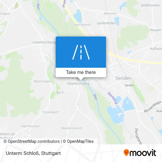 Карта Unterm Schloß