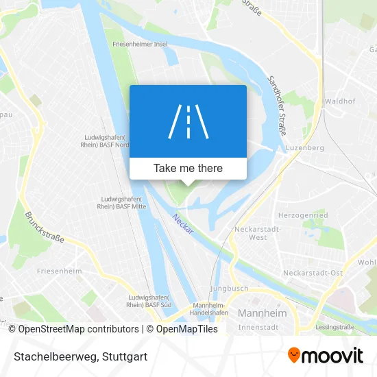 Карта Stachelbeerweg