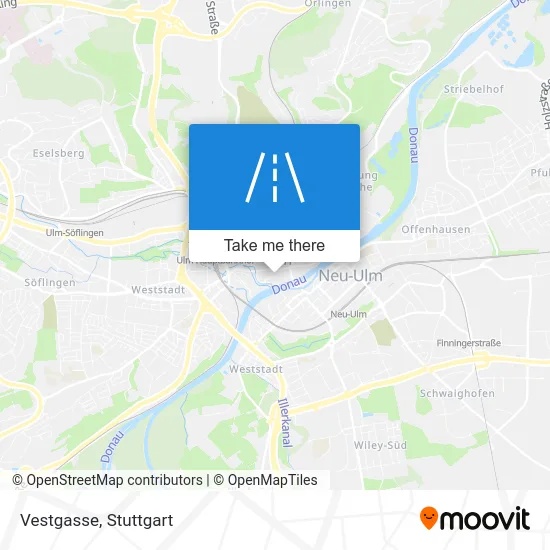 Карта Vestgasse