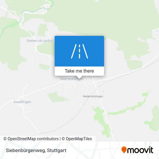 Siebenbürgenweg map
