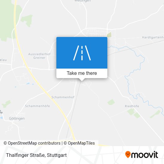 Thalfinger Straße map