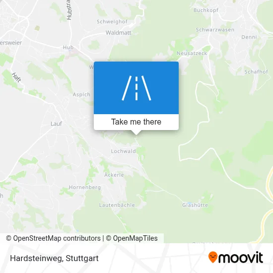 Hardsteinweg map