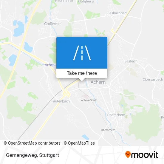 Карта Gemengeweg