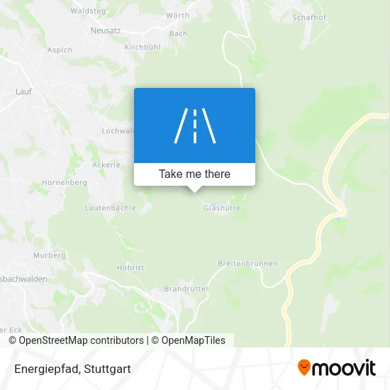 Карта Energiepfad